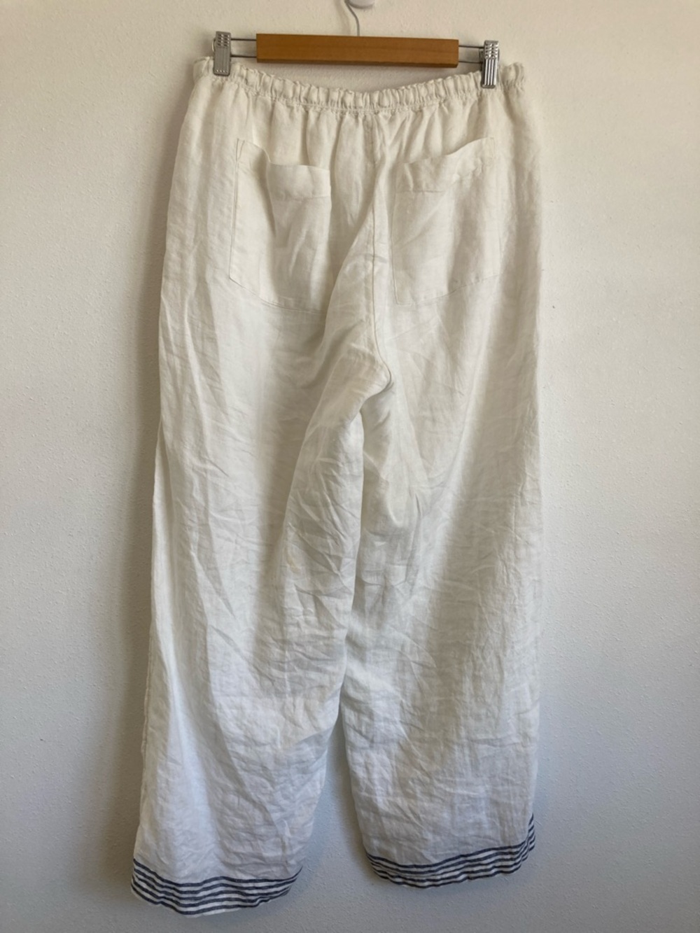 J. Crew Soleil Pants Medium Linen - Picture 4 of 6